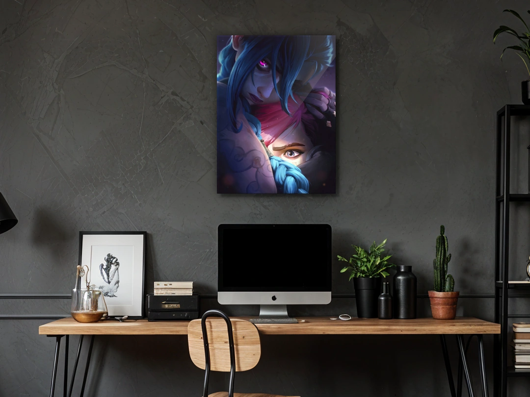 ARCANE 2 GLOSS 80X60 Arcane - Jinx & Vi