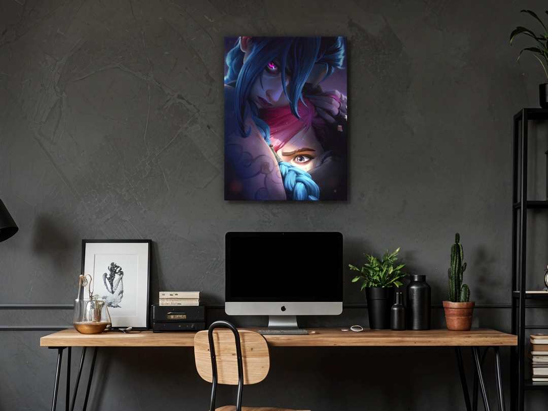 ARCANE 2 MATE 80X60 Arcane - Jinx & Vi