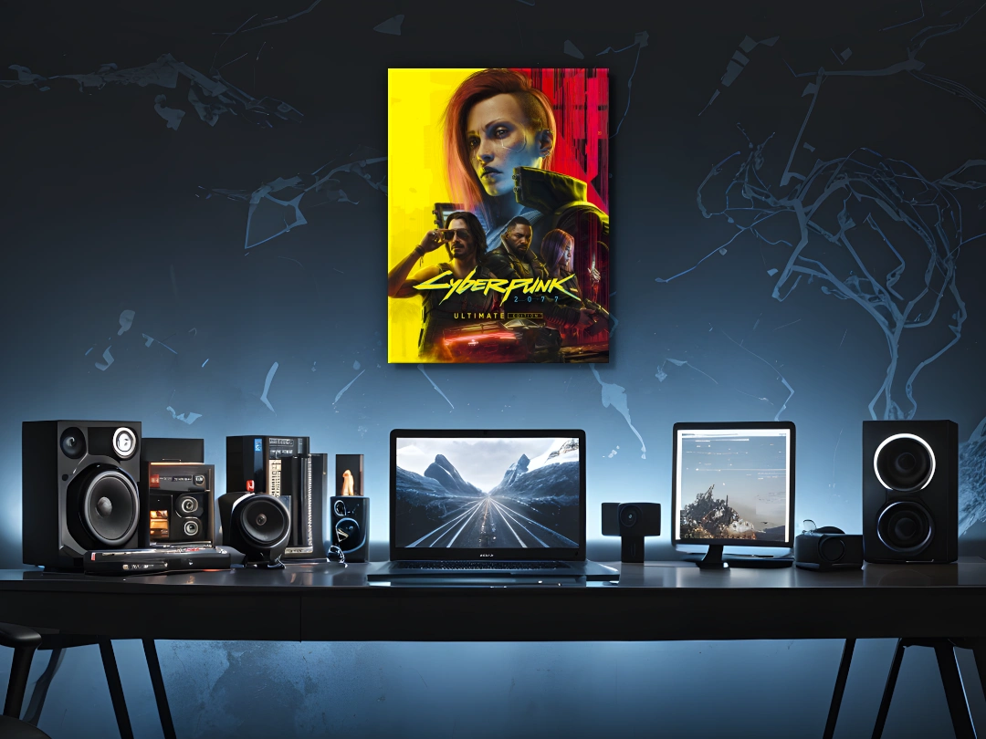 CBERPUNK 2077 MATE 80X60 Cyberpunk 2077 - Ultimate Edition