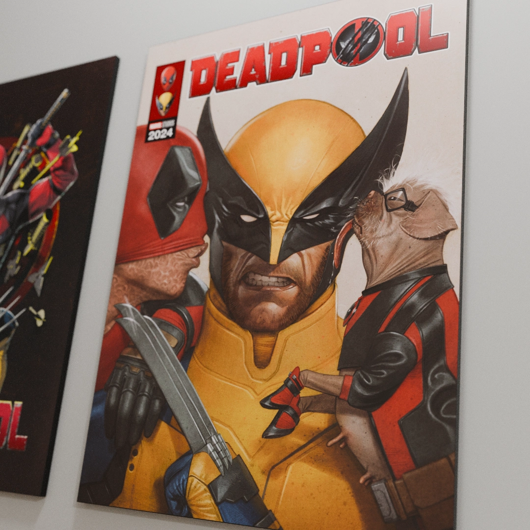 DEADPOOL WOLVERINE 02 3D Deadpool & Wolverine - Kiss