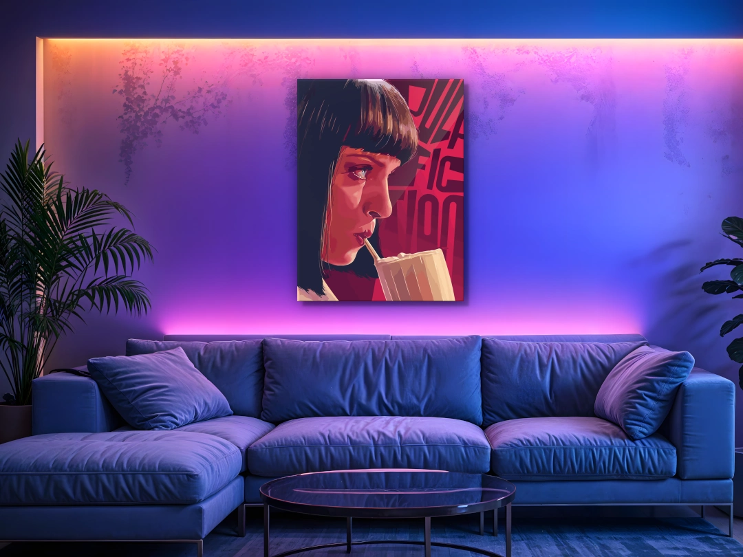 PULP FICTION 02 GLOSS 80X60 Pulp Fiction – Mia Milkshake