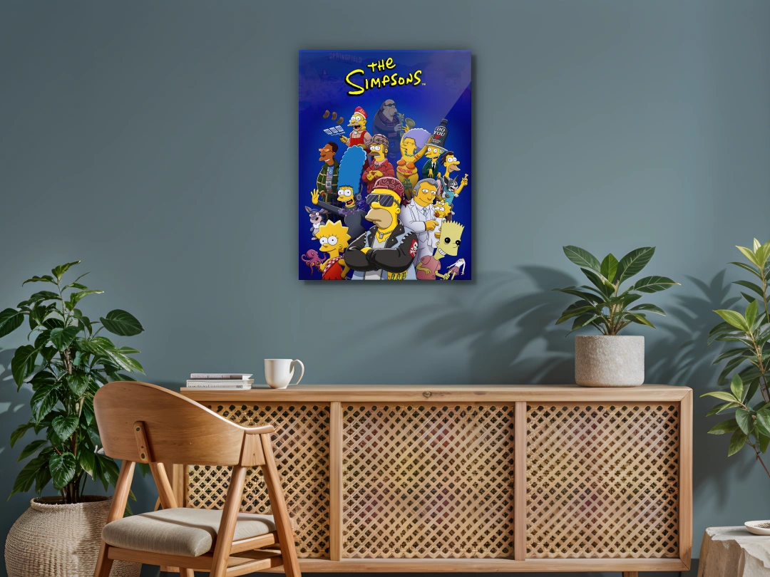 SIMPSONS 2 GLOSS 80X60 Los Simpsons - Estilo Springfield