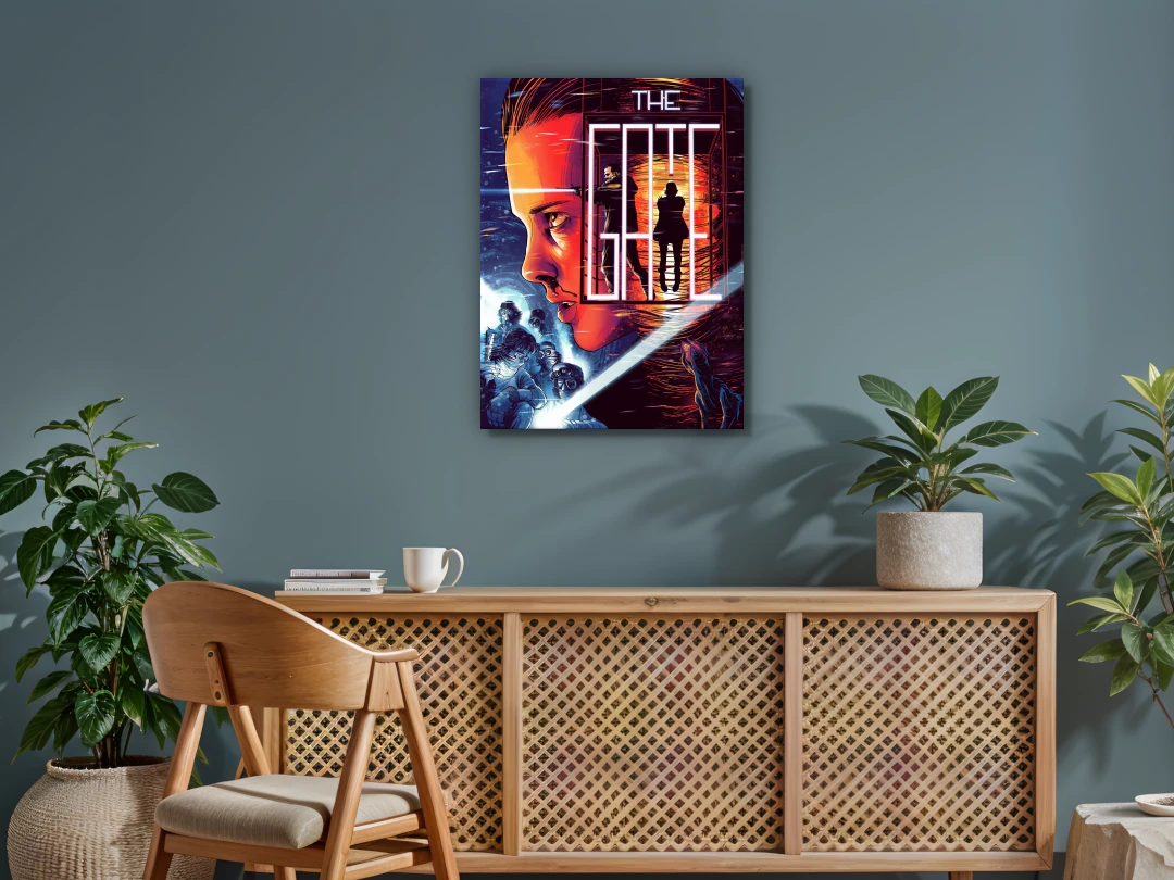 STRANGER THINGS GATE MATE 80X60 Stranger Things - The gate