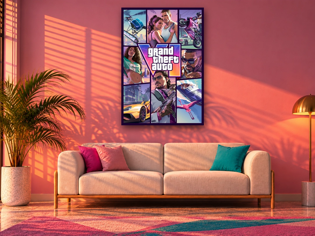 Grand Theft Auto 6 Official Poster