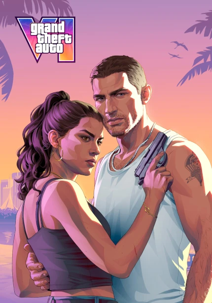 GTA 6 Jason and Lucia Sunset